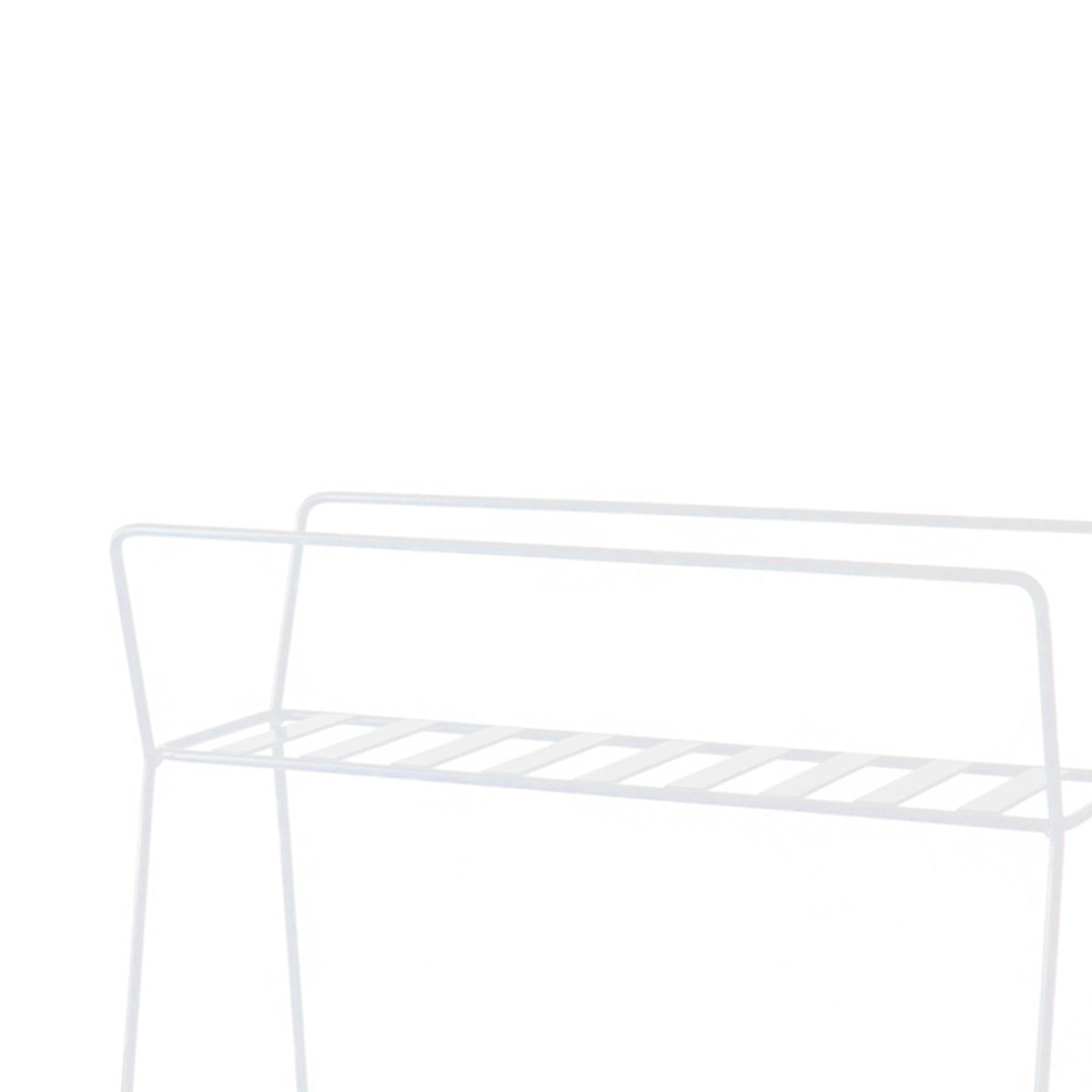 Handcrafted Steel White Ladder Plant Stand Australian Made