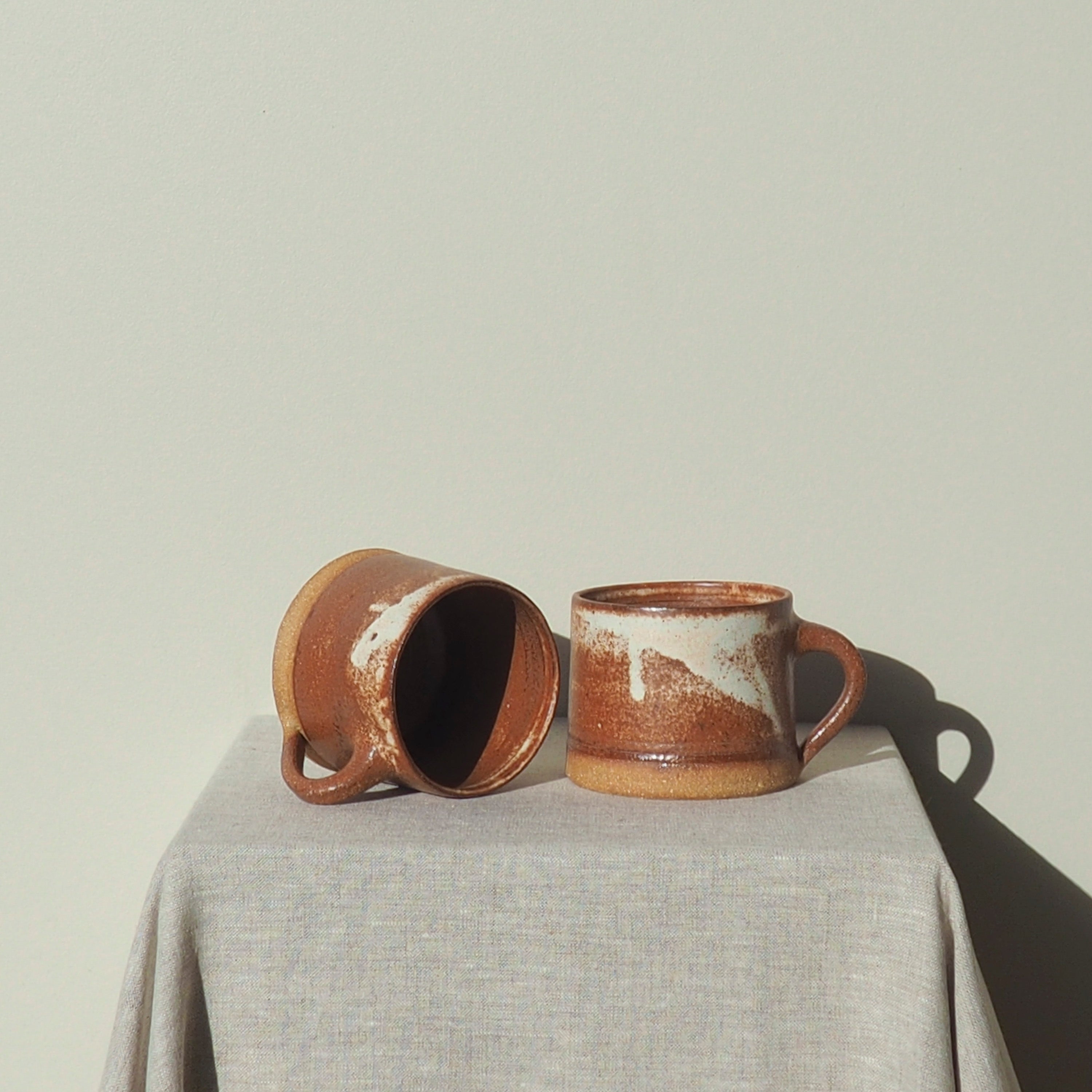 Kumhara Clay Handmade Desert Sunset Ceramic Mug Australian Made