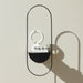 Handcrafted Steel Black Luna Wall Shelfie Australian Made