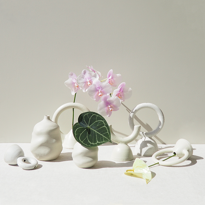 Handmade Femme Collection Natural Ceramic Vases Australian Made  