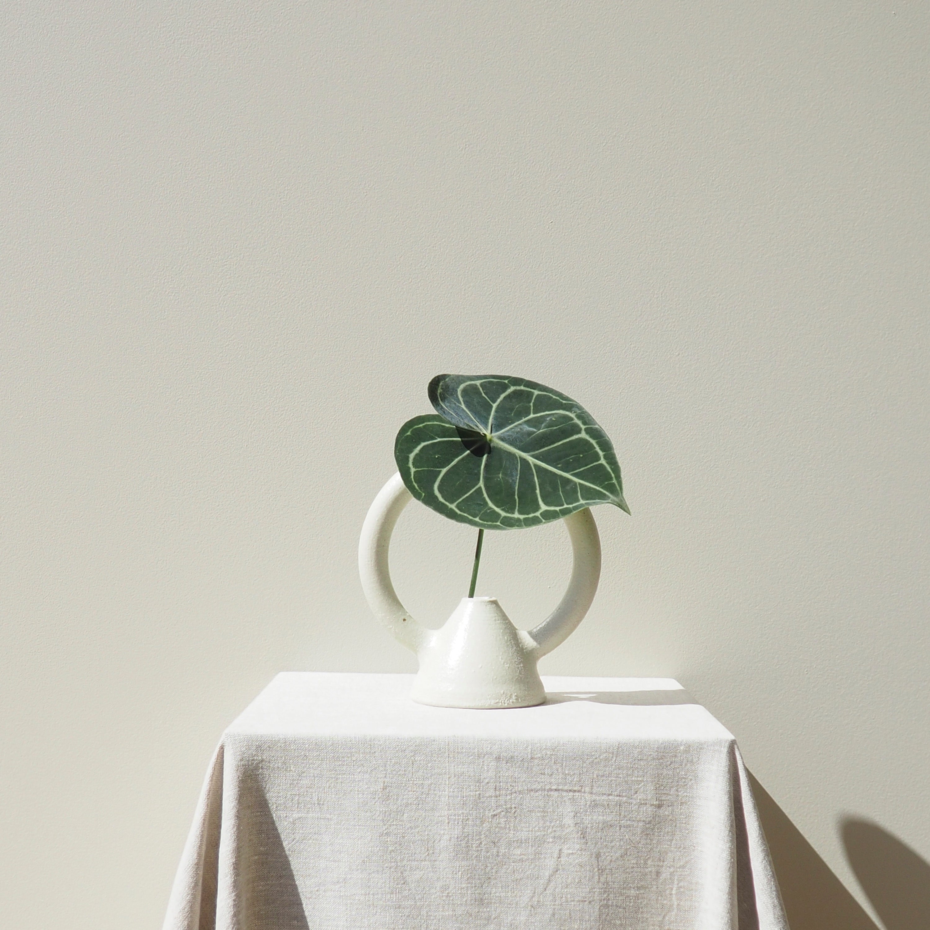 Handmade Femme Medium Natural Ceramic Vase Australian Made 