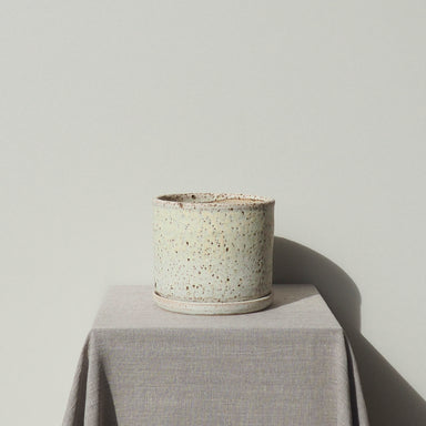 Handmade Medium Dolomite Ceramic Plant Pot Australian Made 